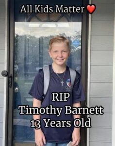 Timothy Barnett Obituary, Death: Sumter Community Mourns 13-Year-Old Alice Drive Middle School Student